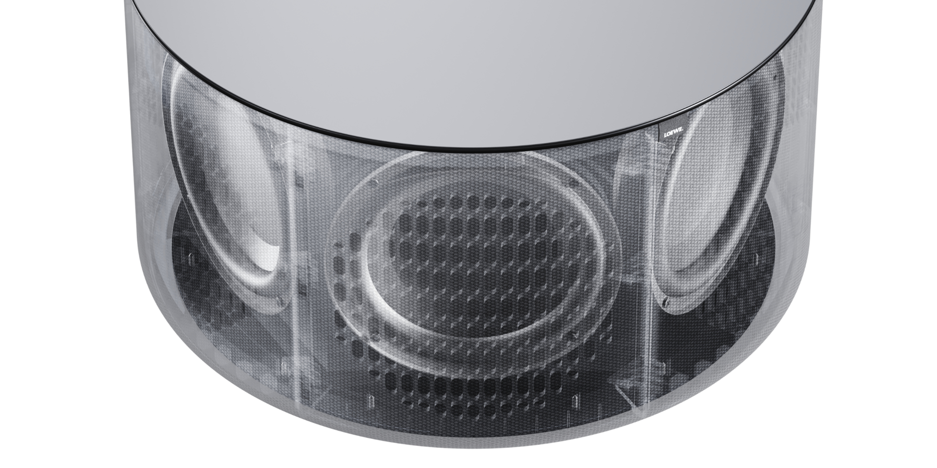 Loewe sub5 Basalt, Grijs Passieve subwoofer 360 W