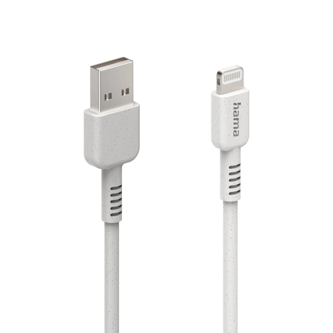 Hama Oplaadkabel Eco, USB-A - Lightning, 1 m, wit
