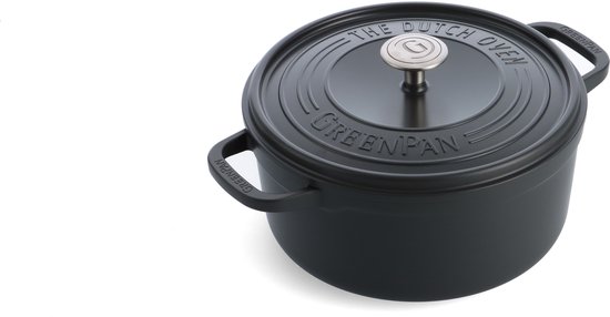 Stoofpan GREENPAN CC005057-001 Featherweights Grijs 28cm