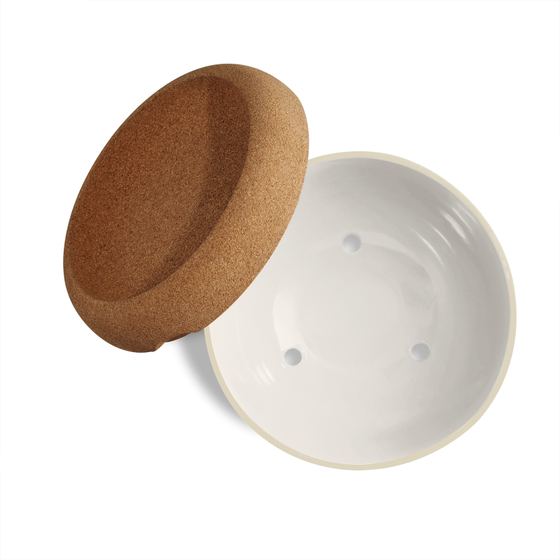 Emile Henry Storage Bowl Rond Kom 4,7 l Wit 1 stuk(s)