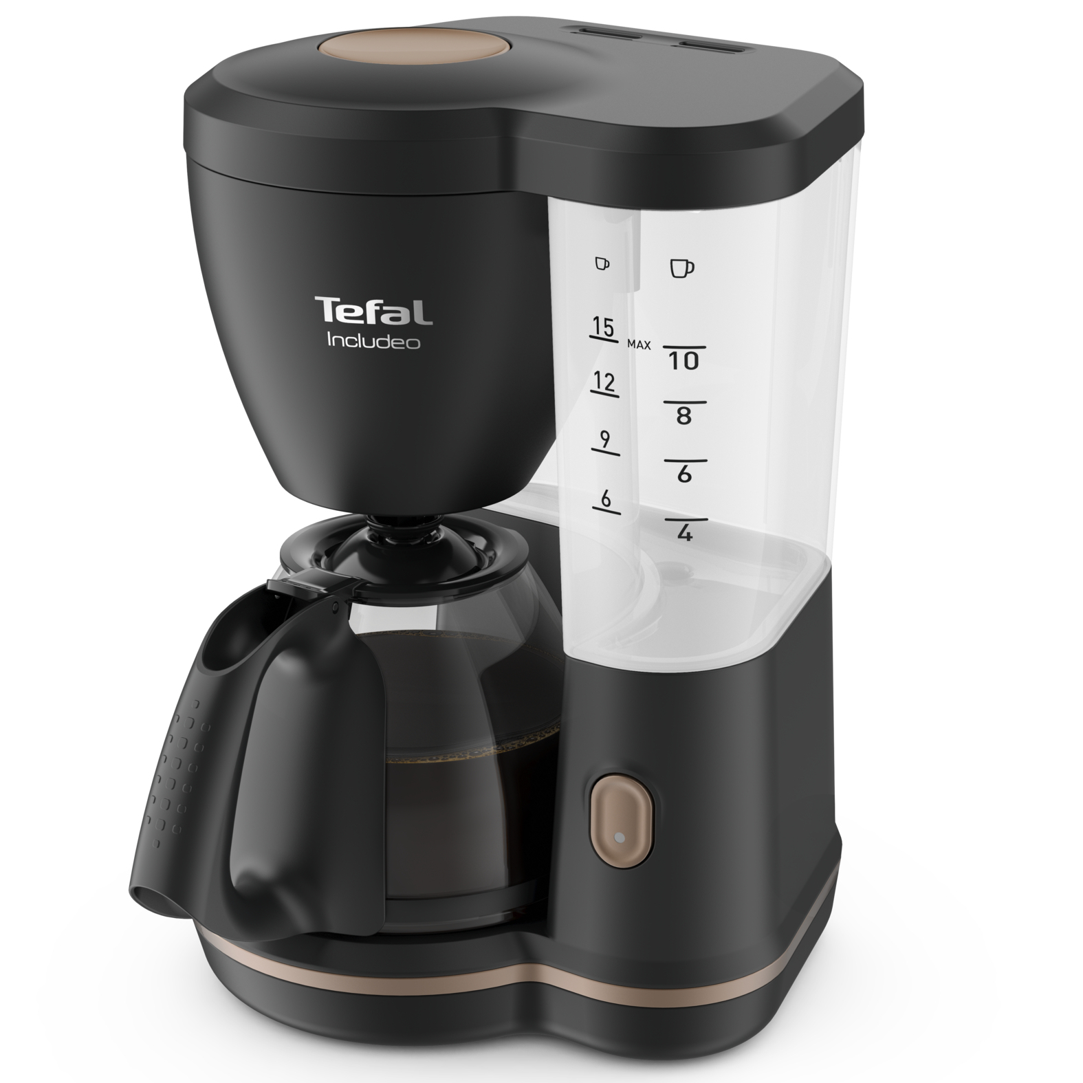Koffiezet TEFAL CM53381 Includeo / zwart