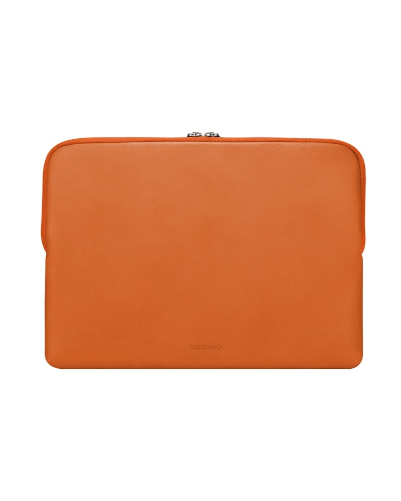 Laptopsleeve Tucano 15,6-16" Leder Oranje
