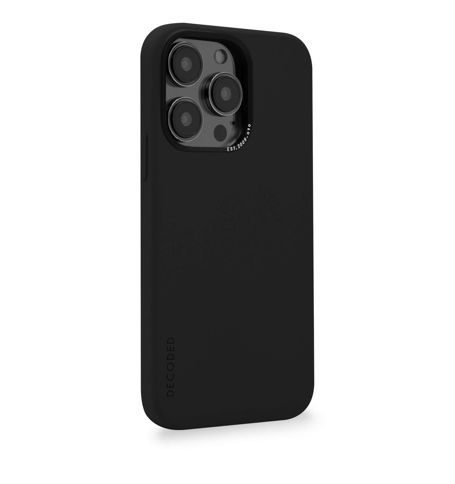 Tas DECODED Silicone Backcover iPhone 14 Pro Max Charcoal