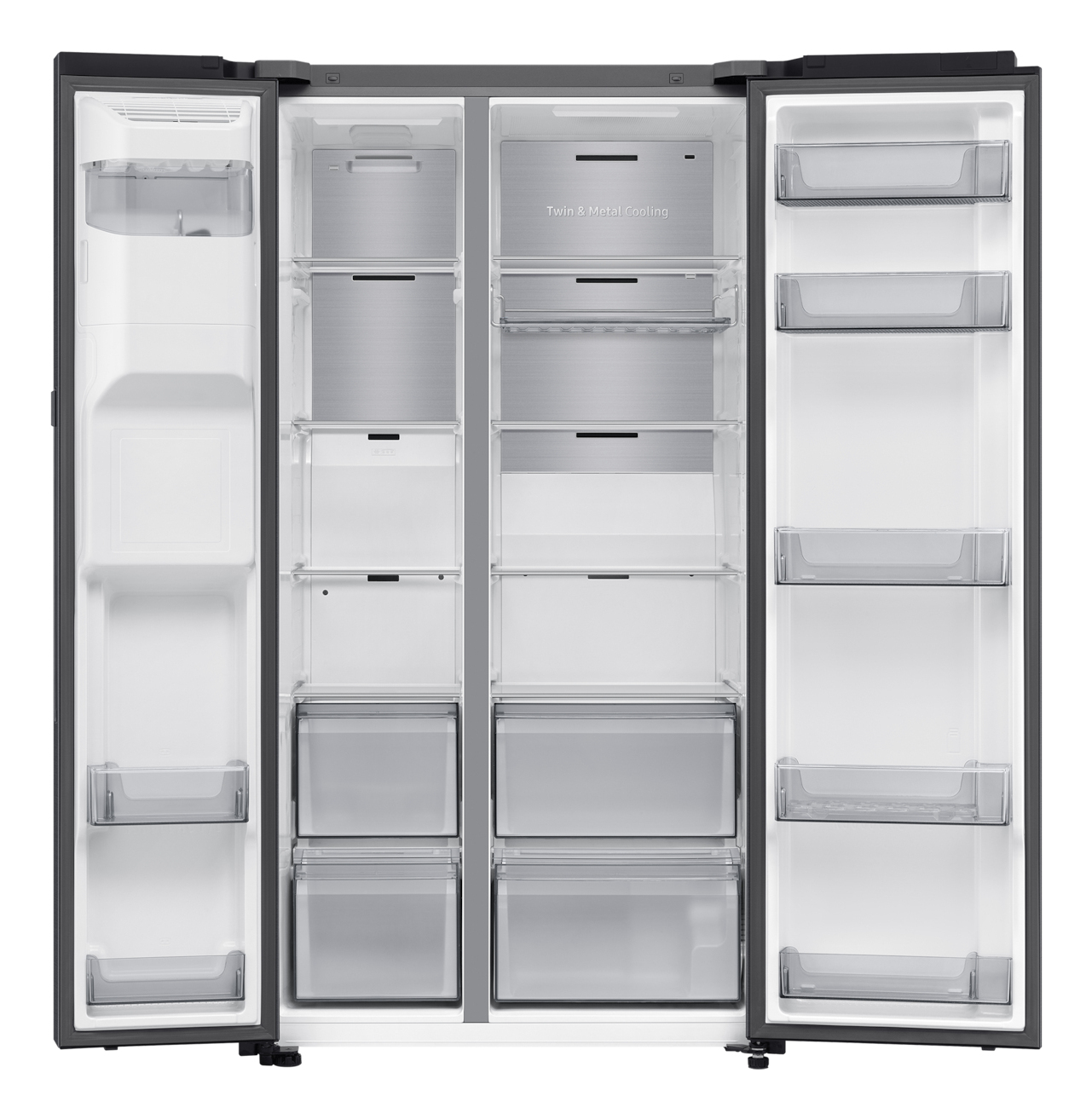 Samsung side by side RS80F66KBFEF