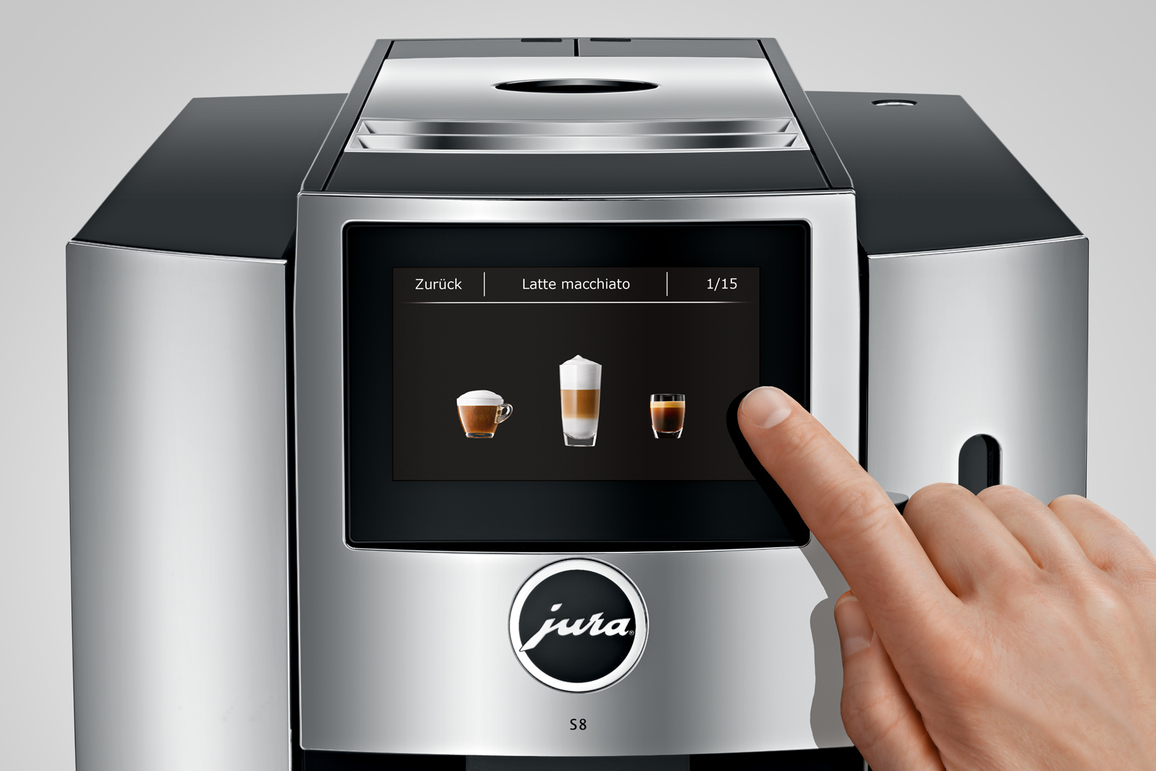Espressomachine Jura S8 CHROME EU 15380