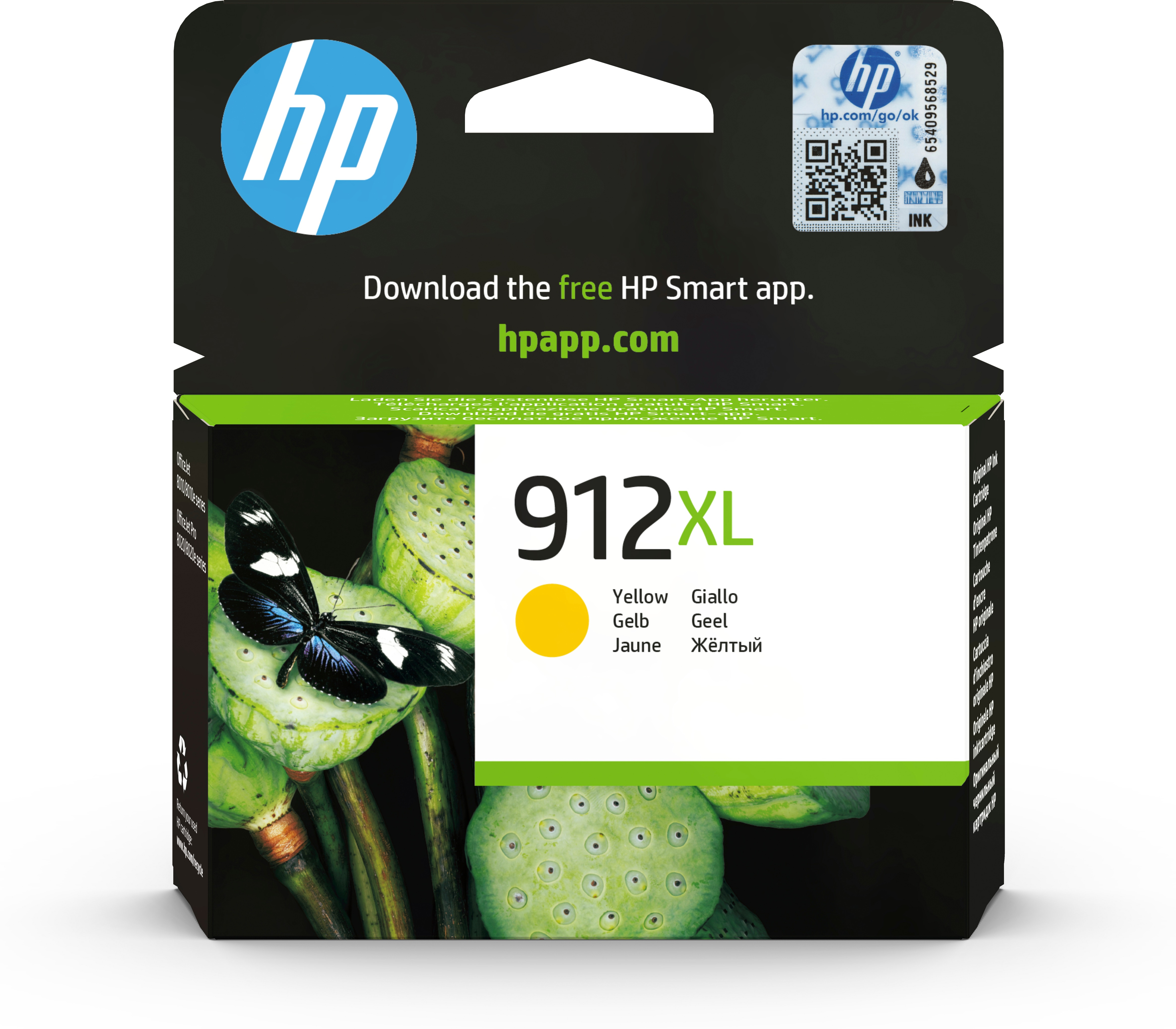 Inktpatroon HP 912XL High Yield Yellow