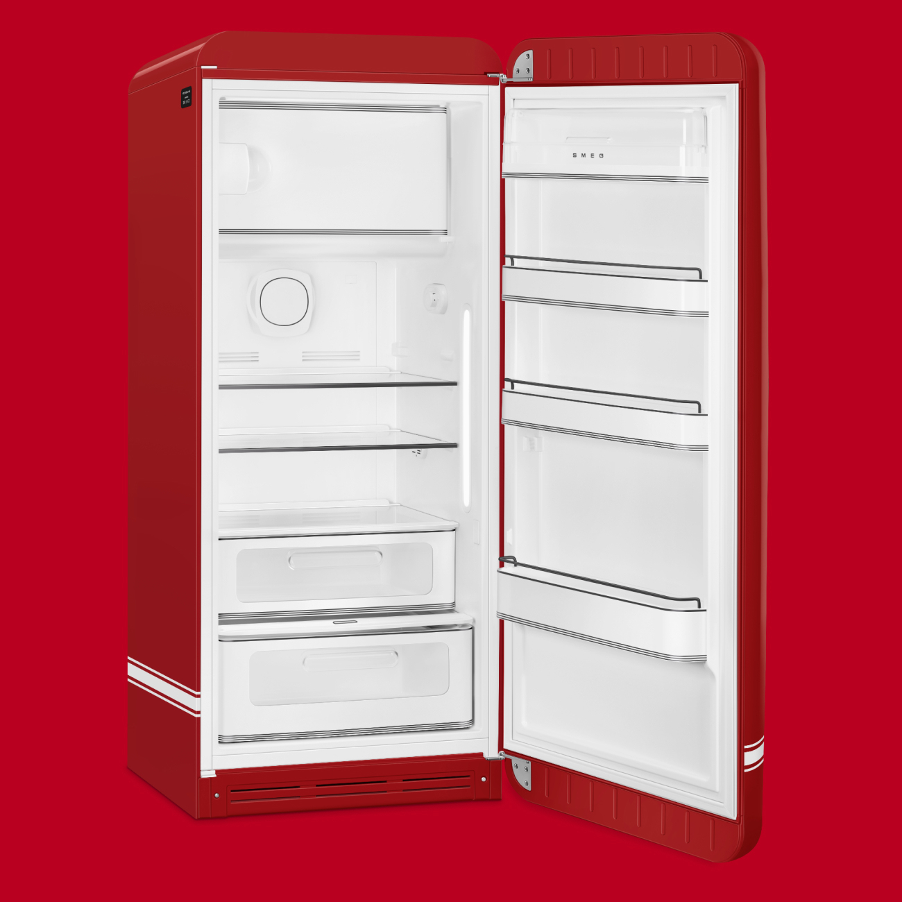 Koelkast SMEG FAB28RDP9176 Porsche Design / D / Livery Salzburg / Limited Edition