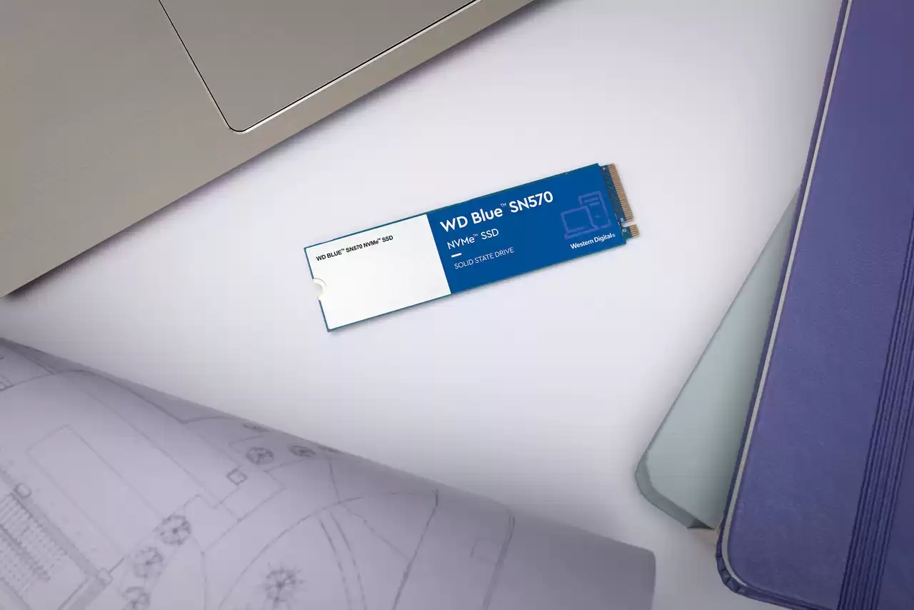 WD - Western Digital SSD WD Blue SN570 NVMe 1TB M2 ,