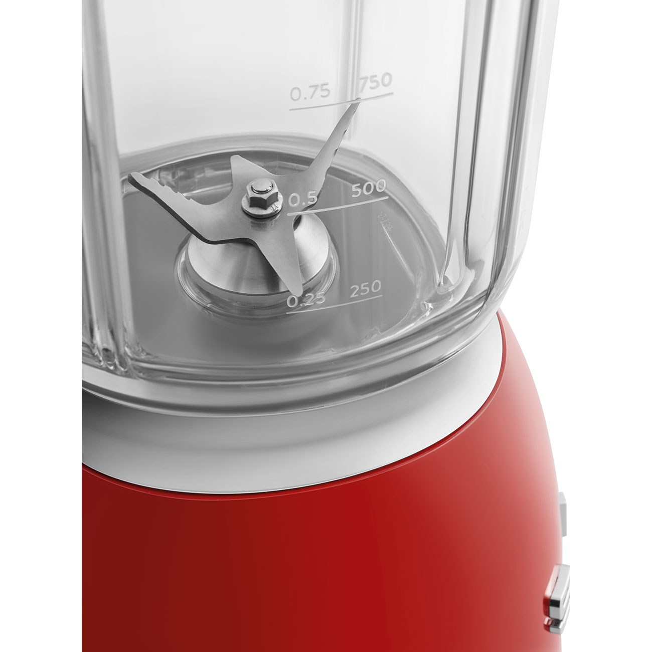 Smeg BLF03RDEU blender 1,5 l Blender voor op aanrecht 800 W Rood