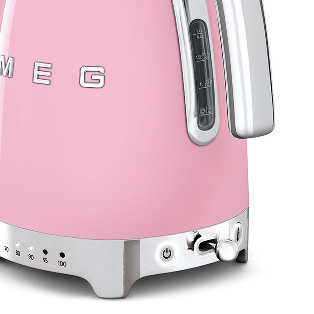 Waterkoker Smeg KLF04PKEU Roze