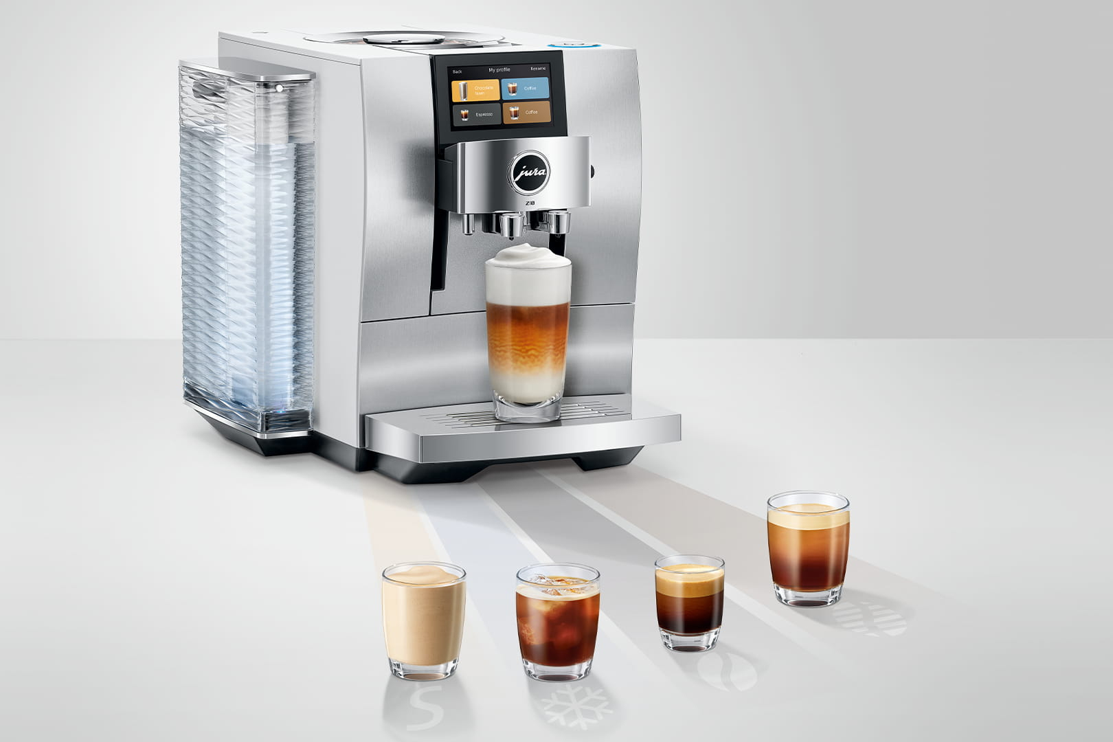 Espressomachine JURA 15613 Z10 Aluminium White (EB)