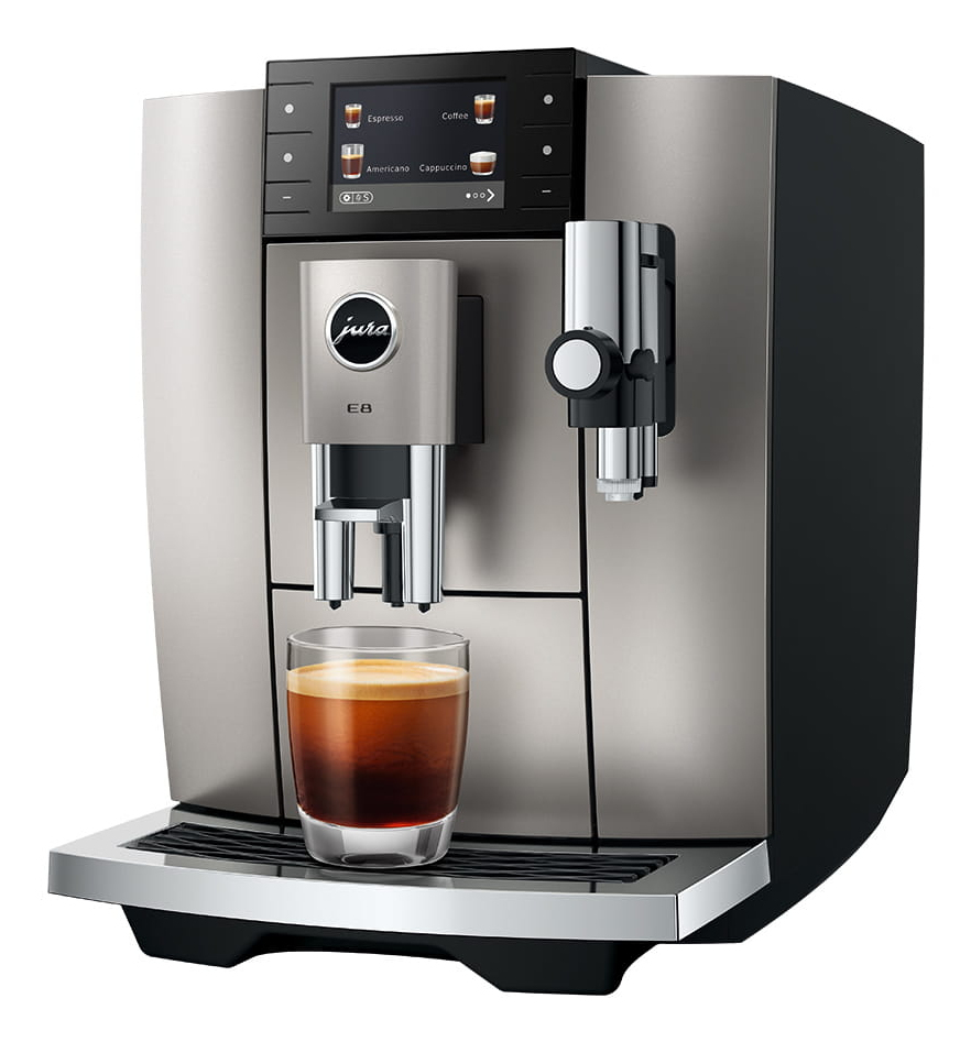 Jura E8 MIDNIGHT SILVER 15712