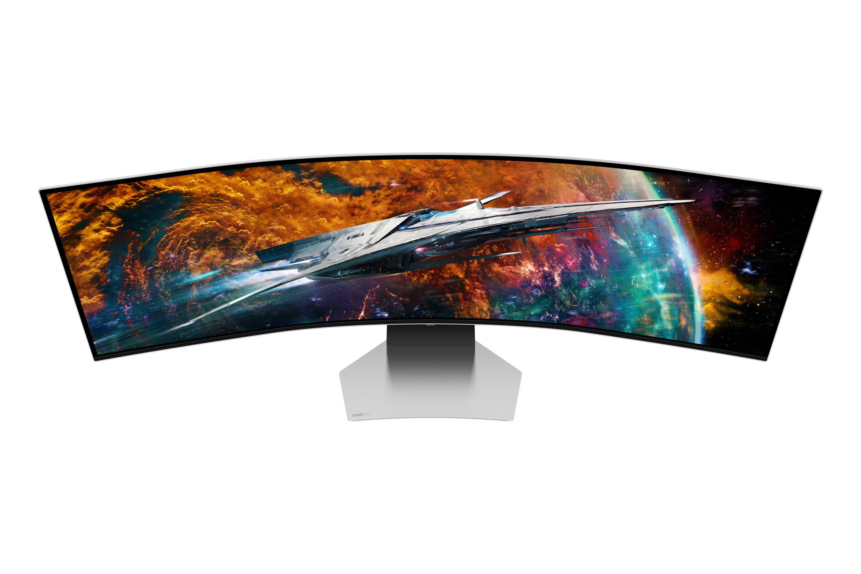 Monitor SAMSUNG ODYSSEY OLED G9 49' Curved G95SC UWQHD 240Hz Zilver
