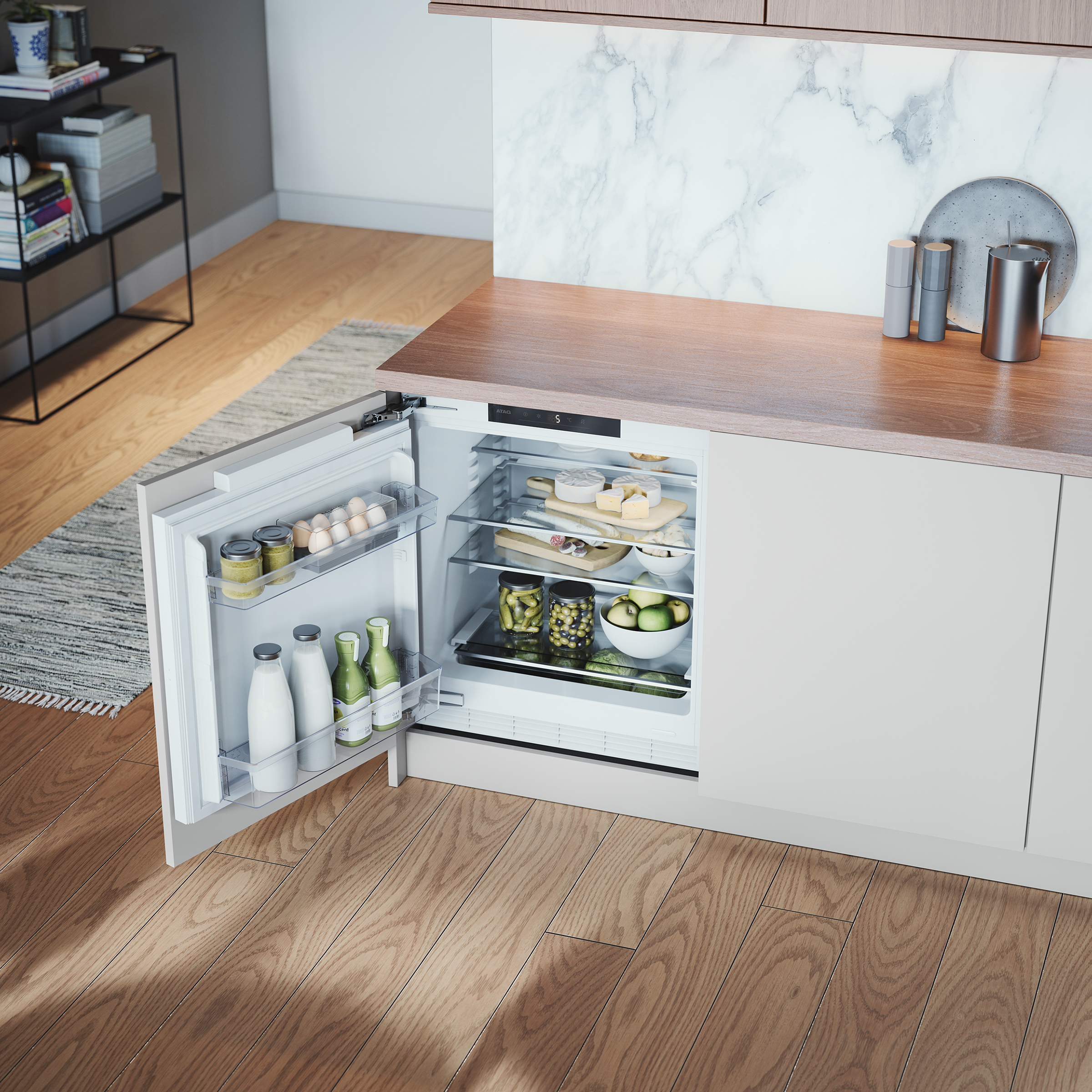 ATAG KU2590A koelkast Onderbouw 138 l D Wit