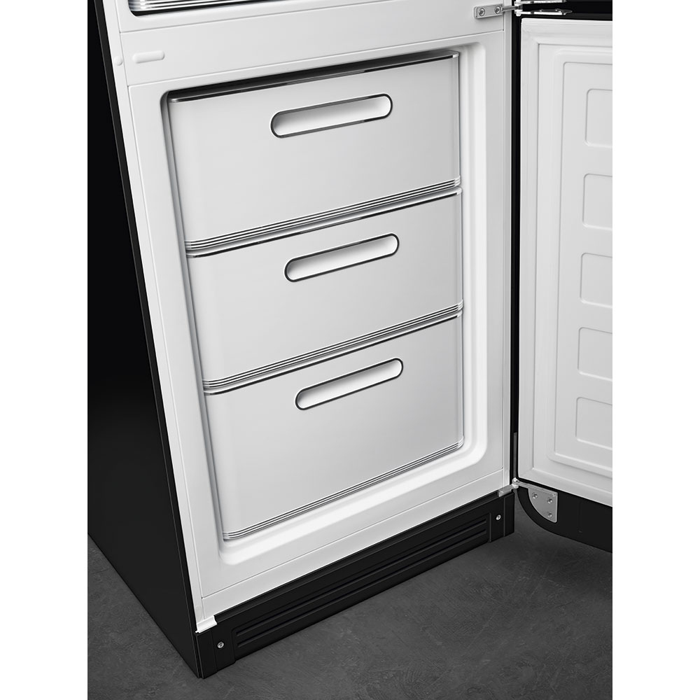 Smeg FAB32RBL5 réfrigérateur-congélateur Pose libre 331 L D Noir