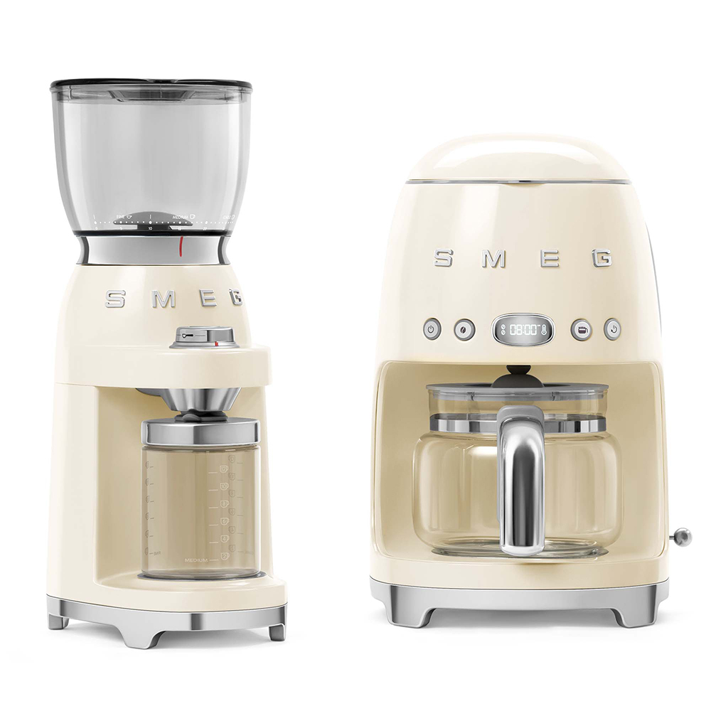 Smeg moulin à café CRÈMECGF01CREU