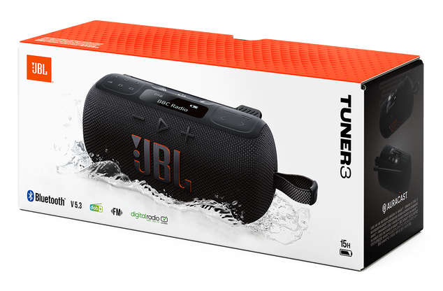 DAB+ radio JBL Tuner 3 zwart