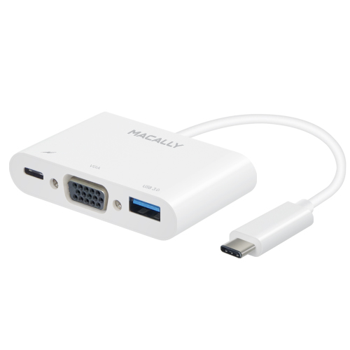USB Adapter MACALLY UCVGA Video Usb-C To Vga Multip Adapter