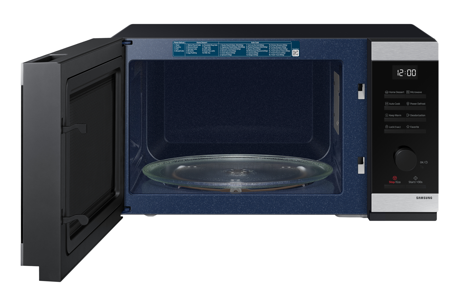Samsung Micro-ondes Solo 32L Inox - MS32DG4504AT