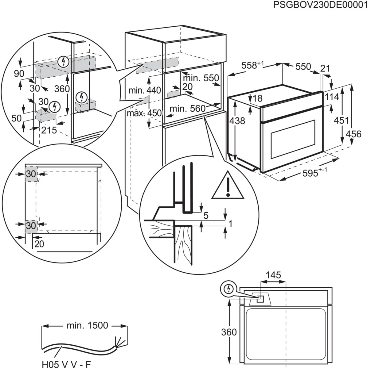 Combi-stoomoven BI AEG CS7900T / A+ / SteamPro / MealAssist