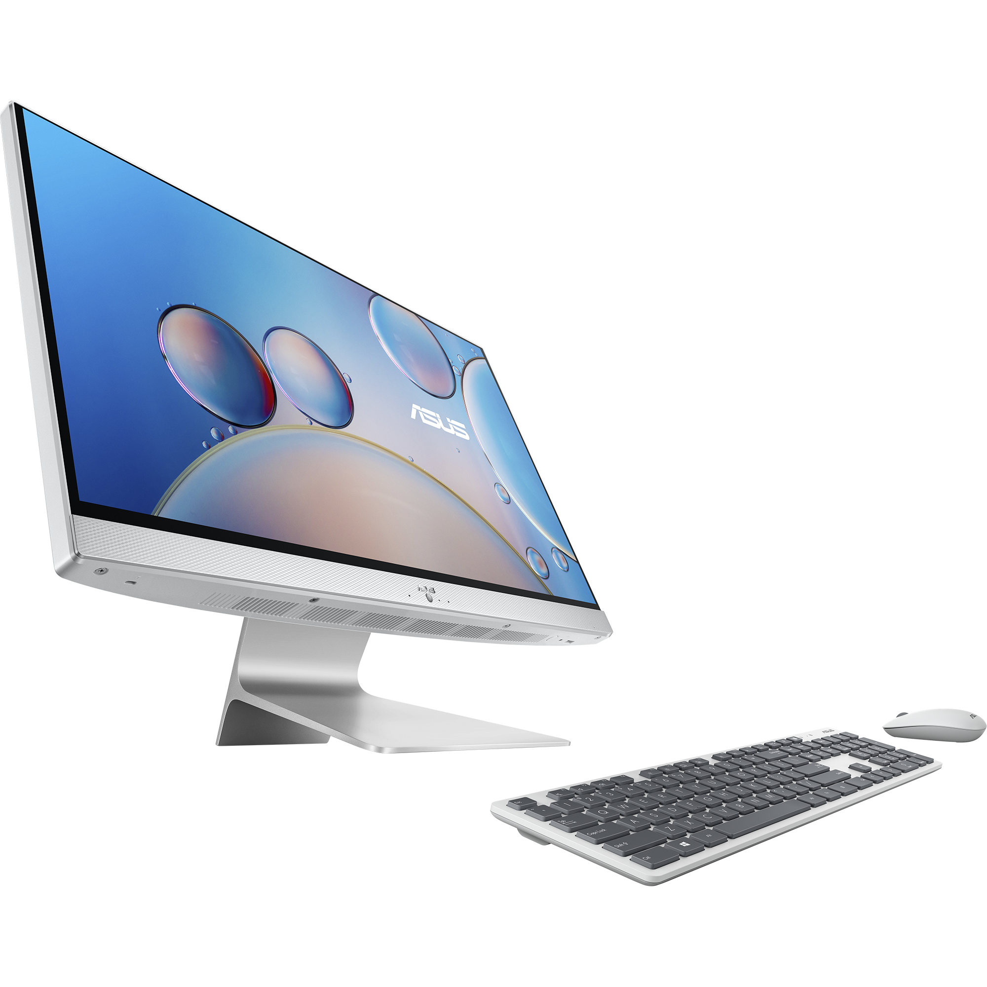 ASUS Vivo AiO M3700WUAK-WA044W AMD Ryzen™ 5 5500U 68,6 cm (27") 1920 x 1080 pixels PC All-in-One 16 Go DDR4-SDRAM 1,51 To HDD+SSD Windows 11 Home Wi-Fi 6 (802.11ax) Blanc