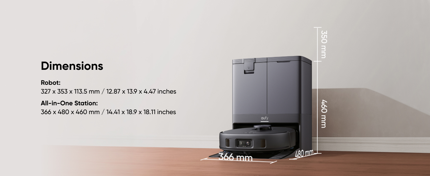 Robotstofzuiger EUFY T2351G11 X10 Pro Omni