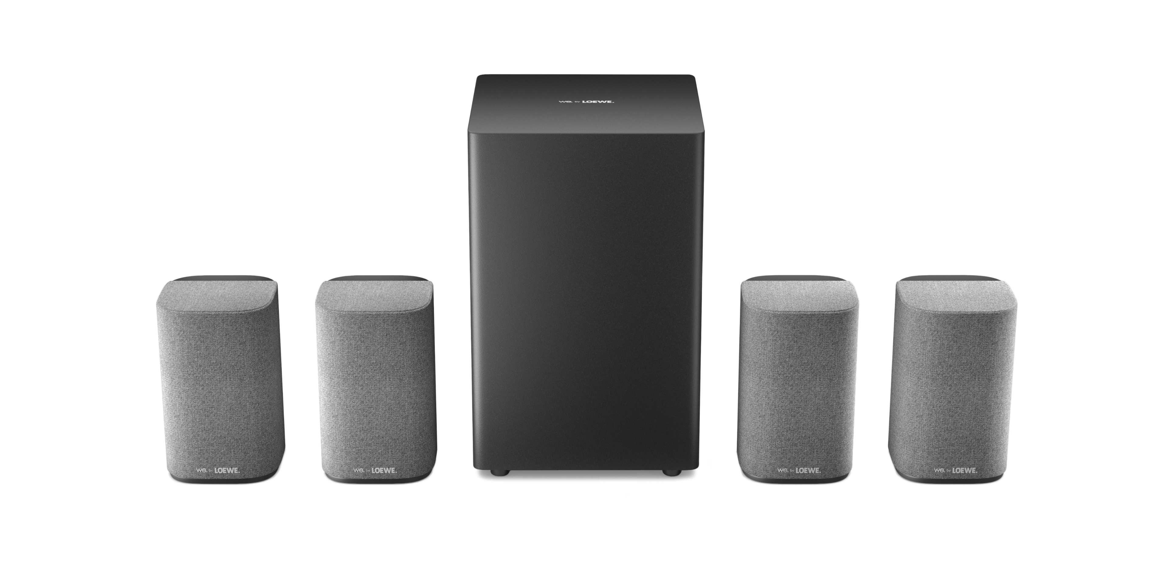 Thuisbioscoopsysteem LOEWE We. BOOST ash grey