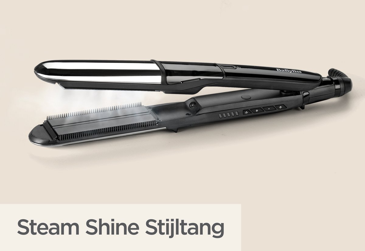Stijltang BABYLISS ST496E Steam Shine