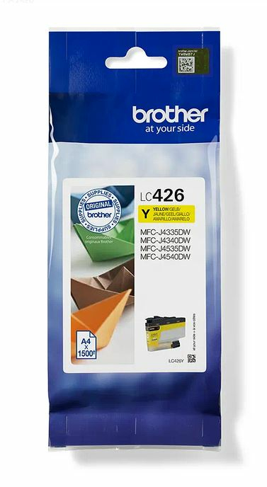 Inktpatroon BROTHER LC-426Y Yellow
