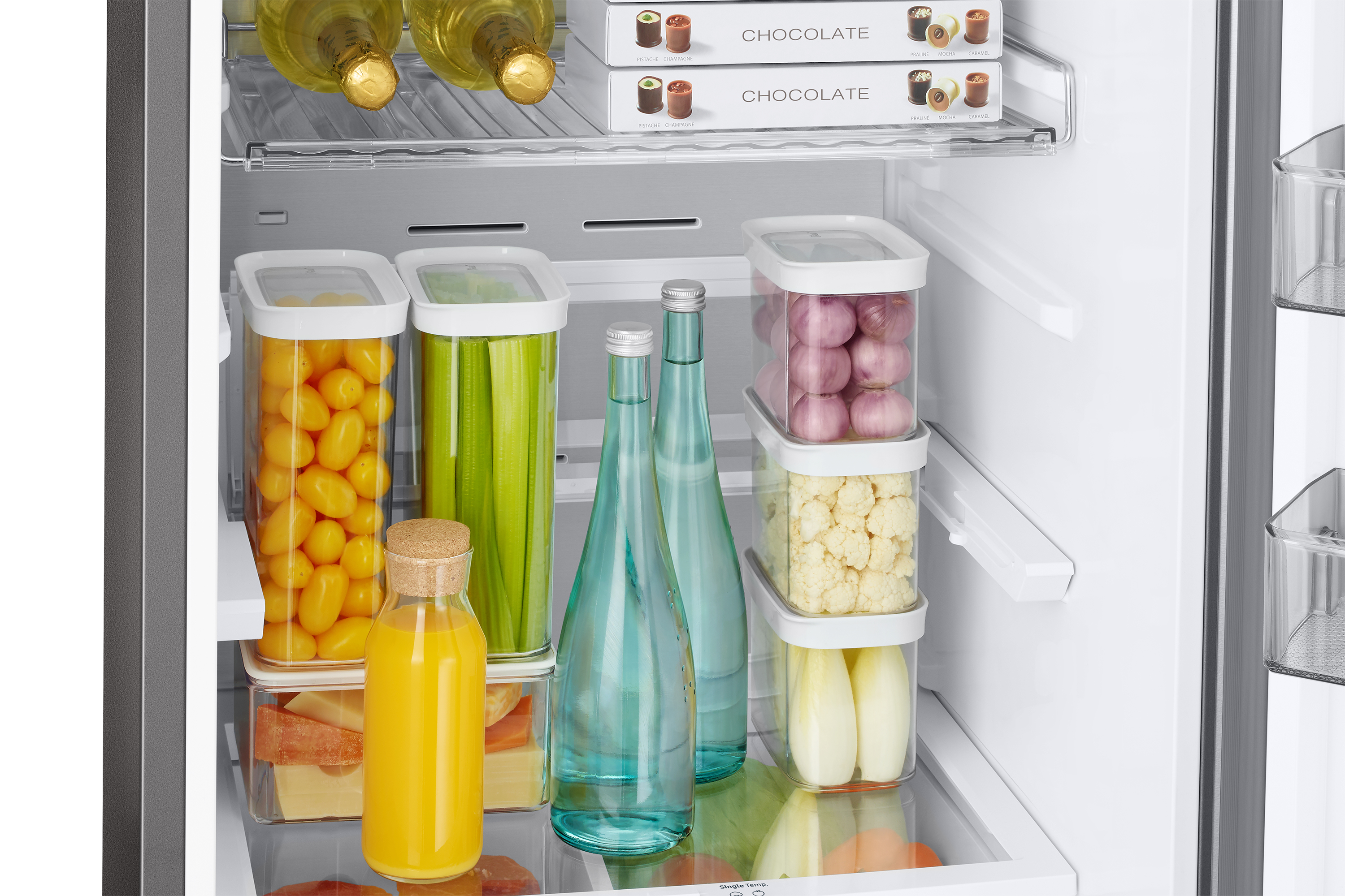 Koelkast combi SAMSUNG RB38C7B6CS9/EF / C / 203cm
