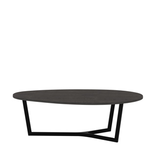 Eettafel Dôme Deco FU7-W3/BLA JAVA L Wood Brown
