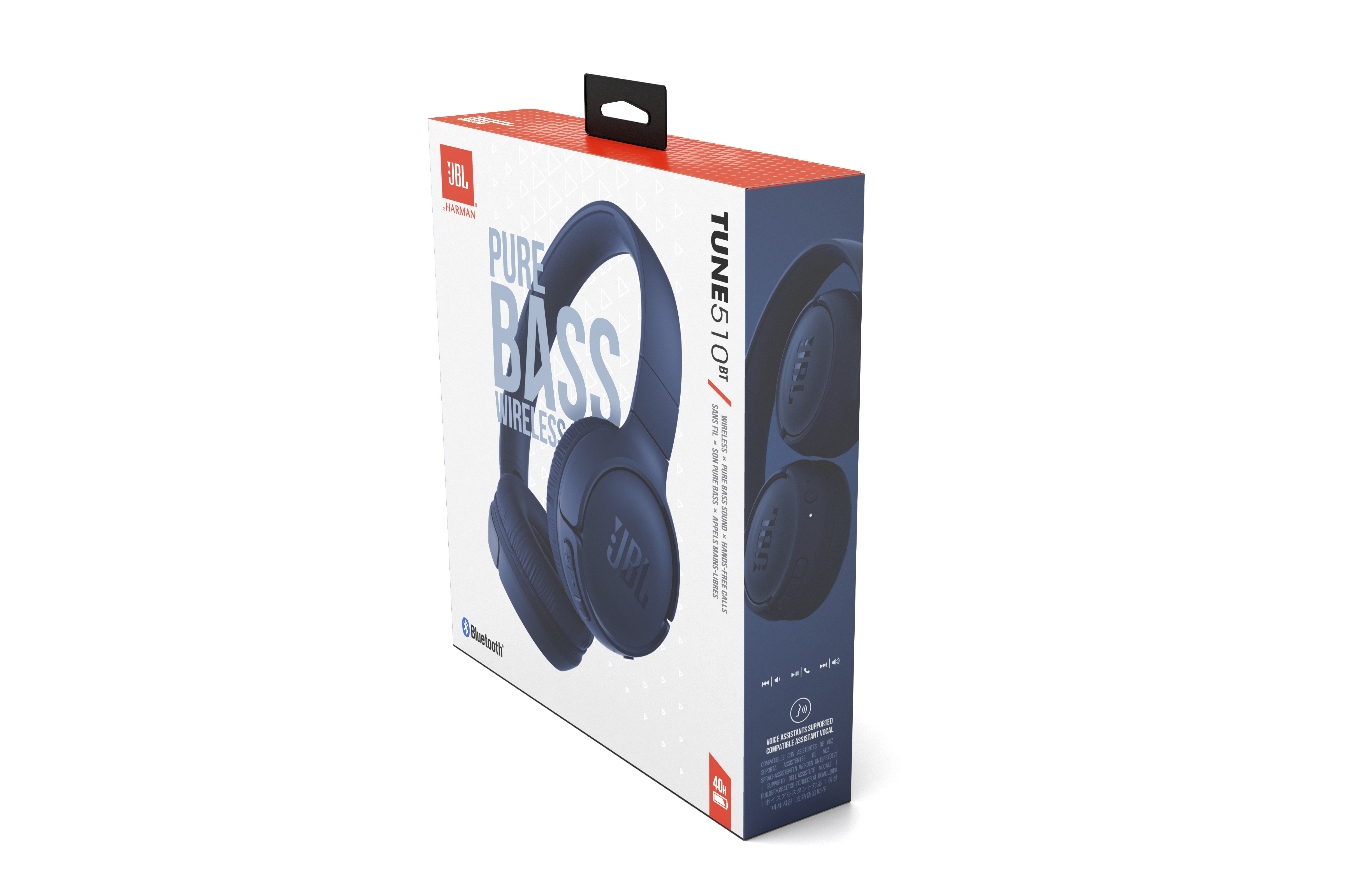 Hoofdtelefoon JBL Tune 510 BT blauw