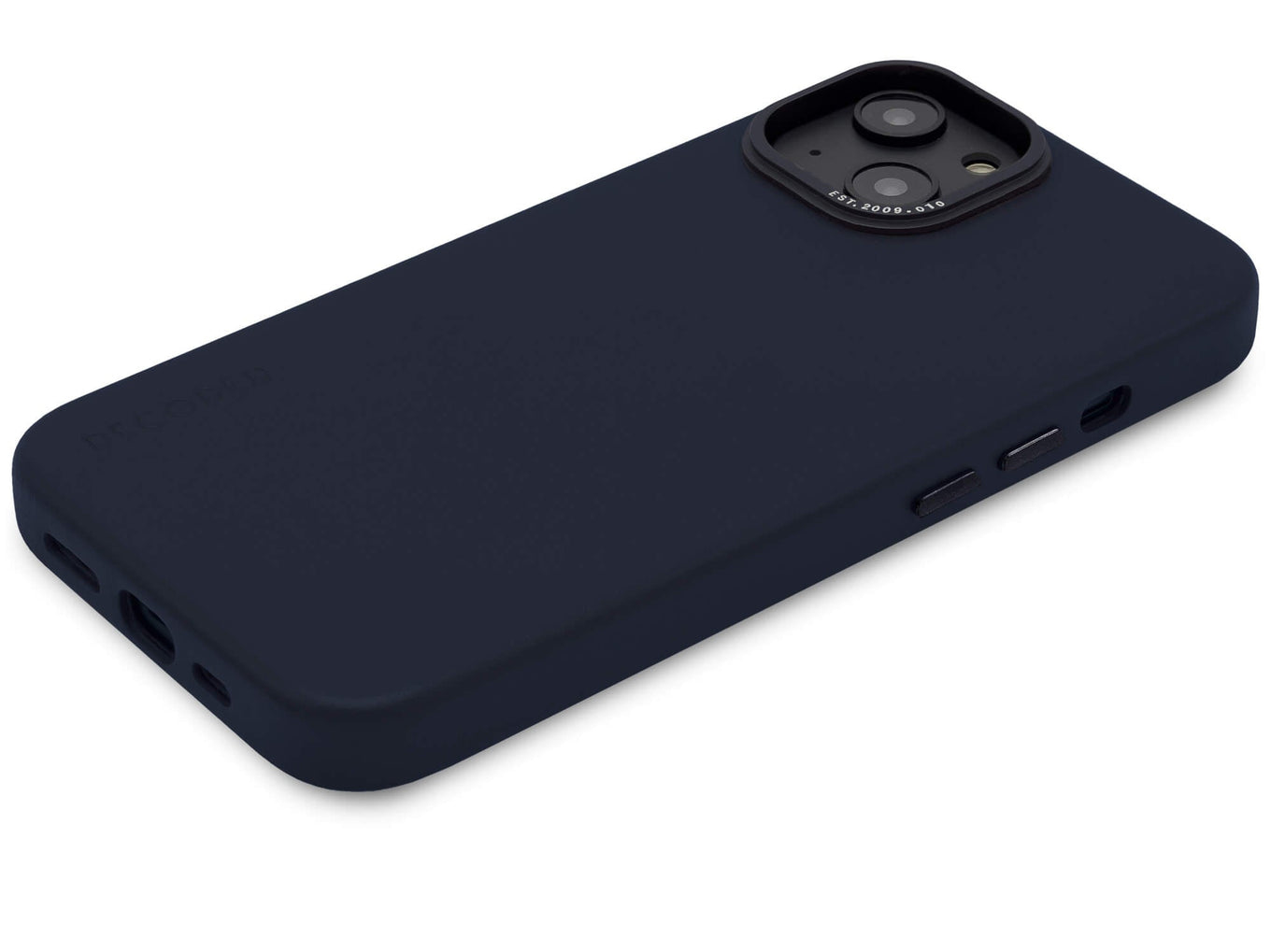 Tas DECODED Leather Backcover iPhone 14 Plus Steel Blue