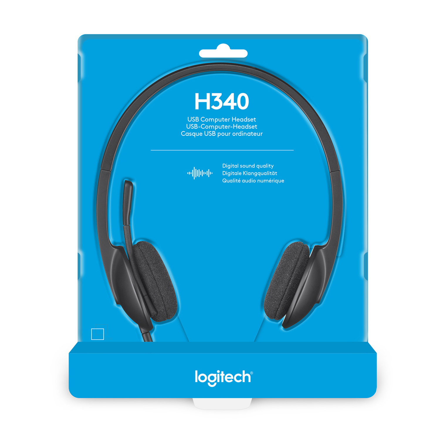 Headset PC Logitech H340 Usb 981-000475