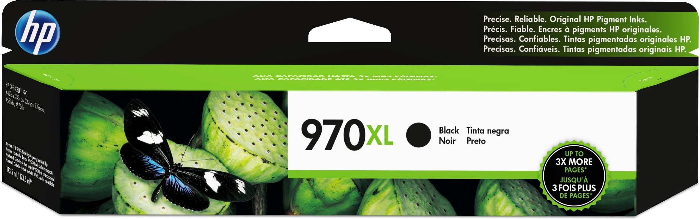 Inktpatroon HP 970 XL Black