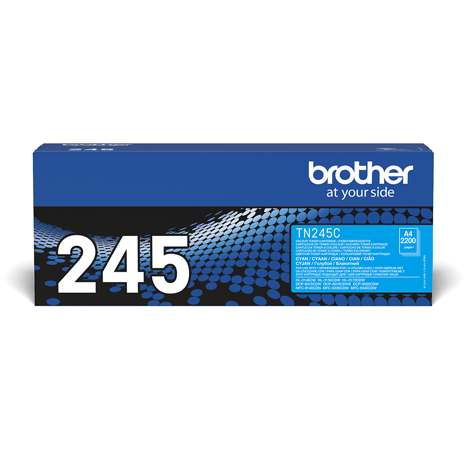 Toner BROTHER TN-245C 2200 pagina's Blauw