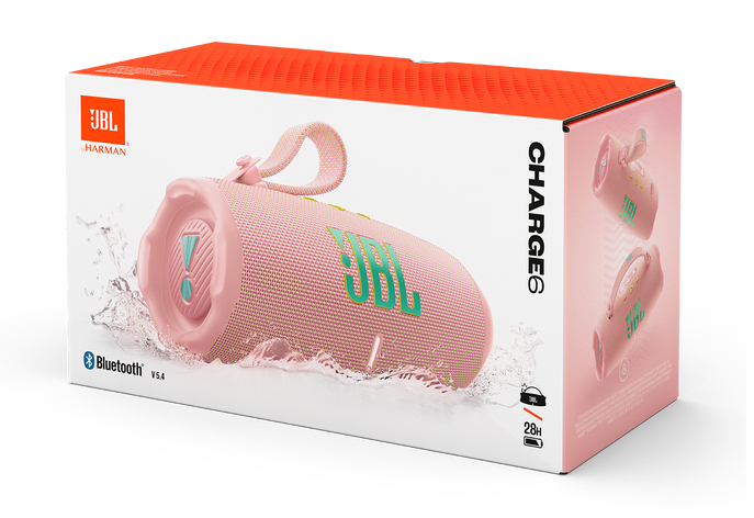 Bluetooth speaker JBL Charge 6 roze