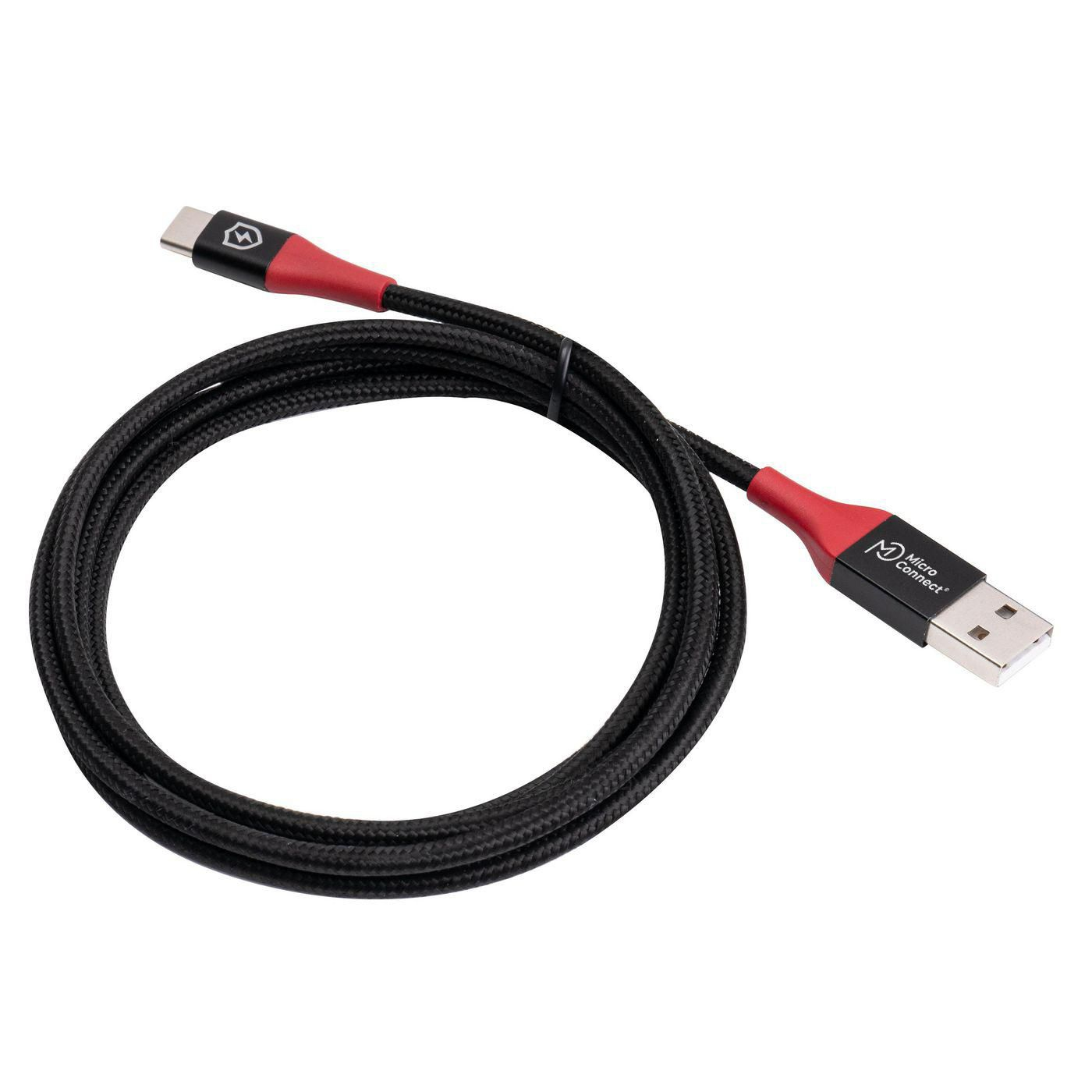 MicroConnect USB-A to USB-C (NO DATA) Kabel 1.5m