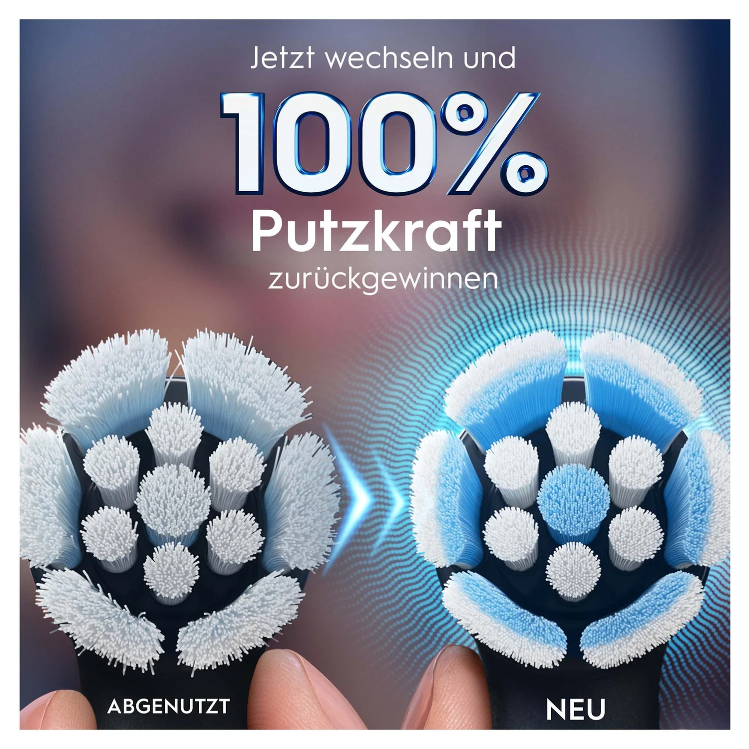 Opzetborstel ORAL-B 133578 iO / zachte reiniging / zwart / 4 stuks