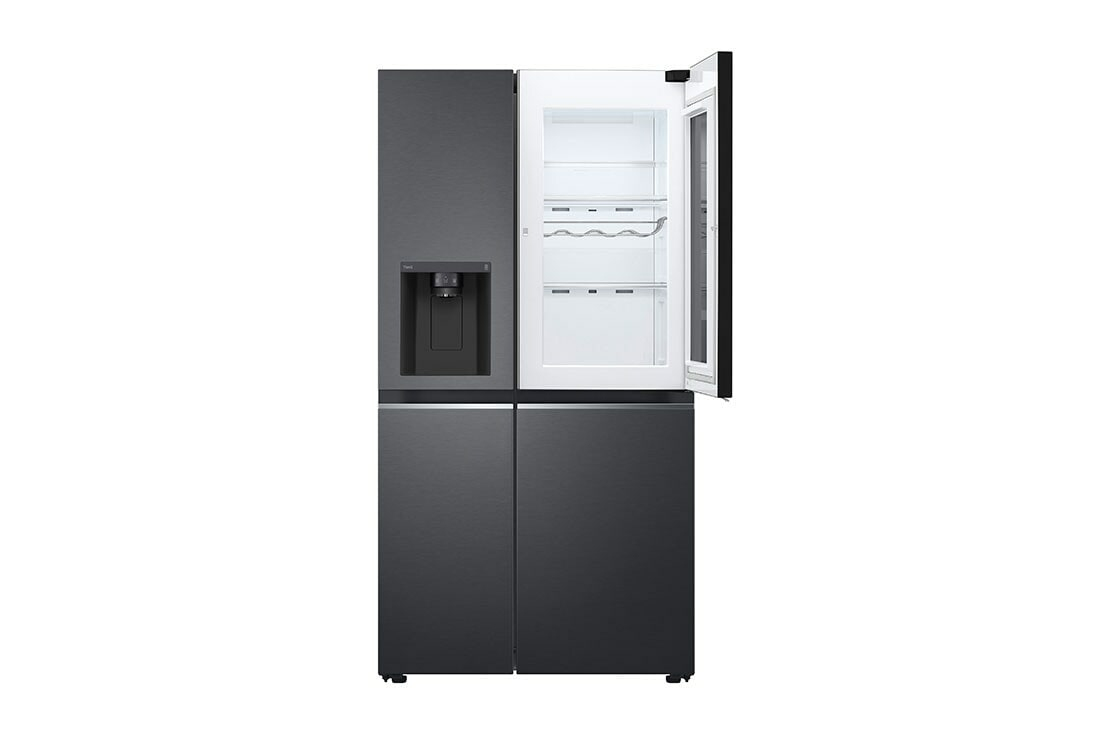 LG InstaView GSXV81MCLE frigo américain Pose libre 635 L E Noir