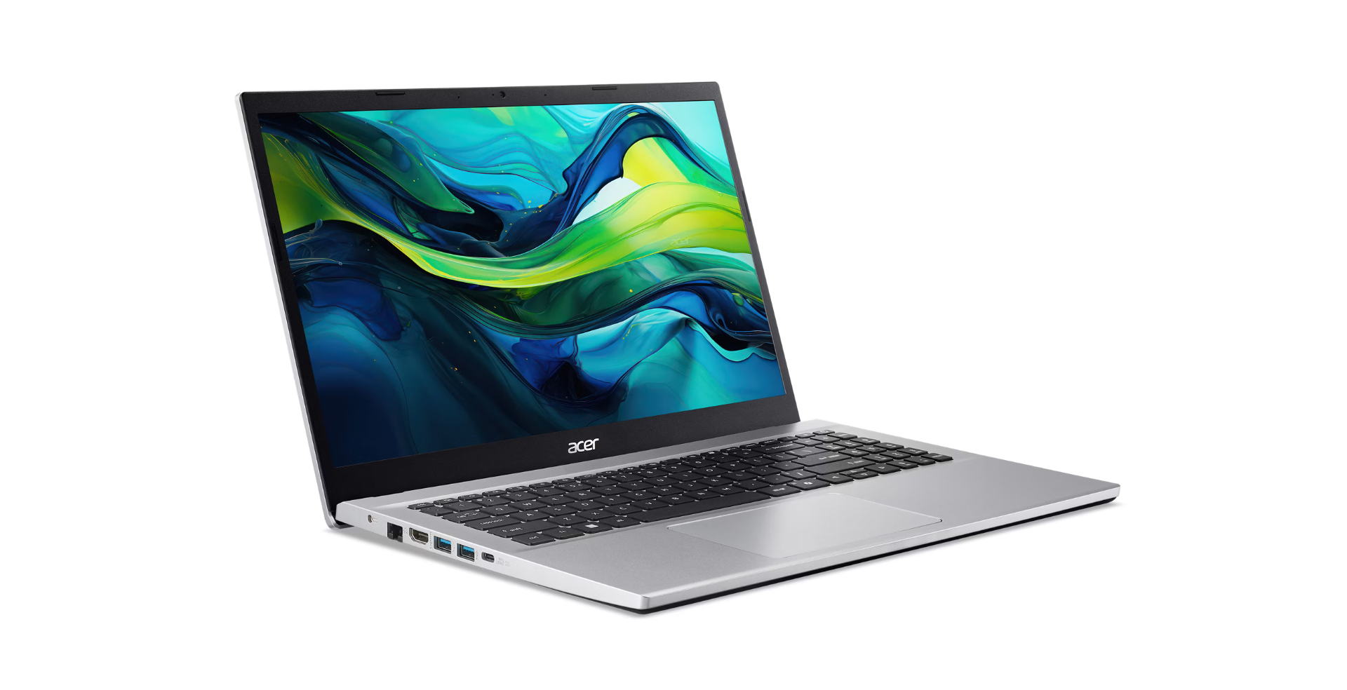 Acer Aspire Go 15 AG15-42P-R0VS AMD Ryzen™ 7 5825U Laptop 39,6 cm (15.6") Full HD 32 GB DDR4-SDRAM 512 GB SSD Wi-Fi 6 (802.11ax) Windows 11 Home Zilver
