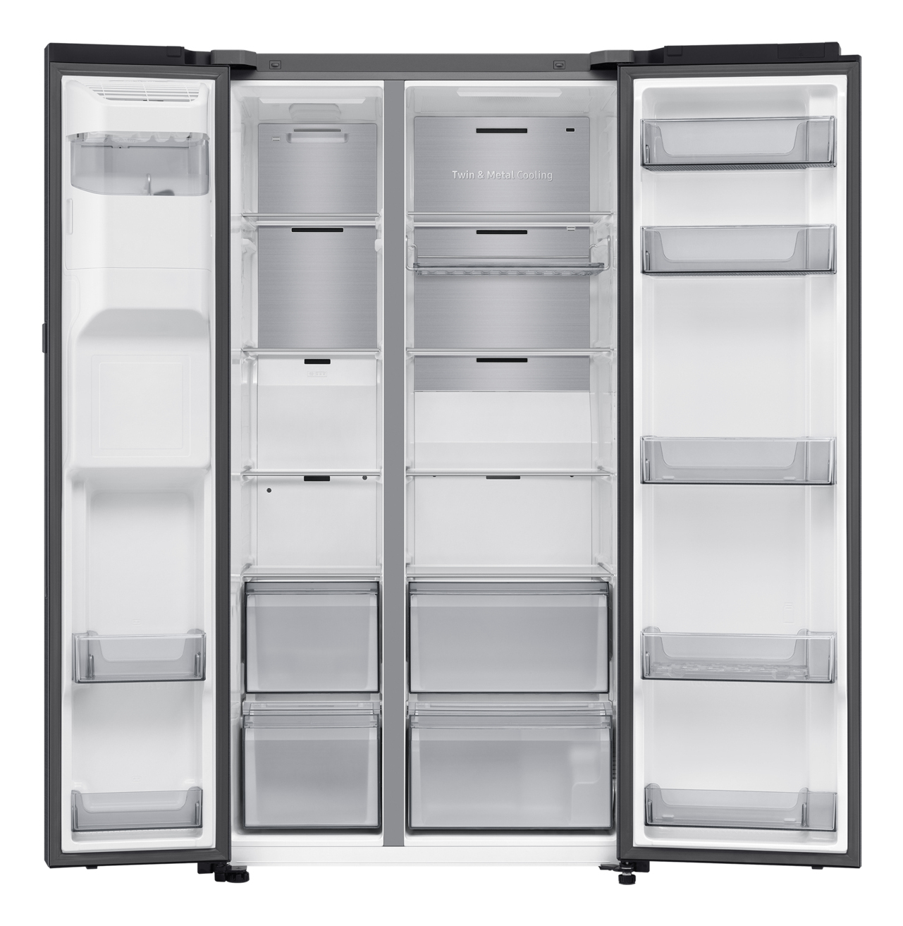 Samsung side by side RS80F66KBFEF