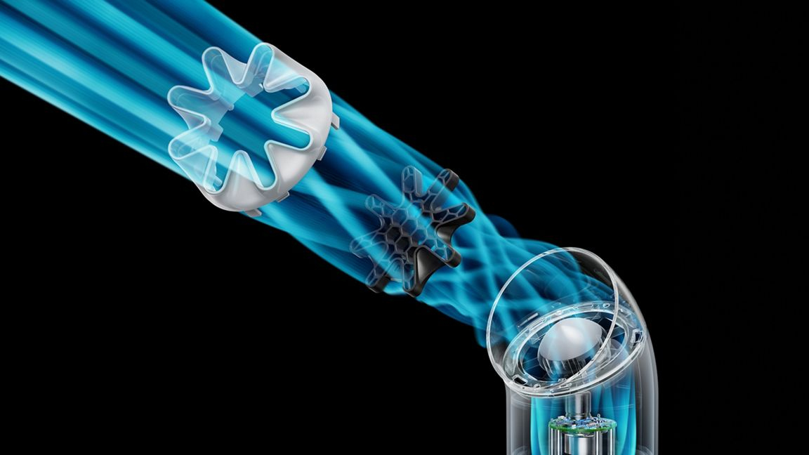Handventilator DYSON 641007-01 HushJet Mini / Dark Blue & Ultra Blue