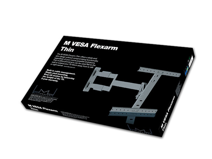 Multibrackets Muursteun Flexarm Thin Zwart MB736184
