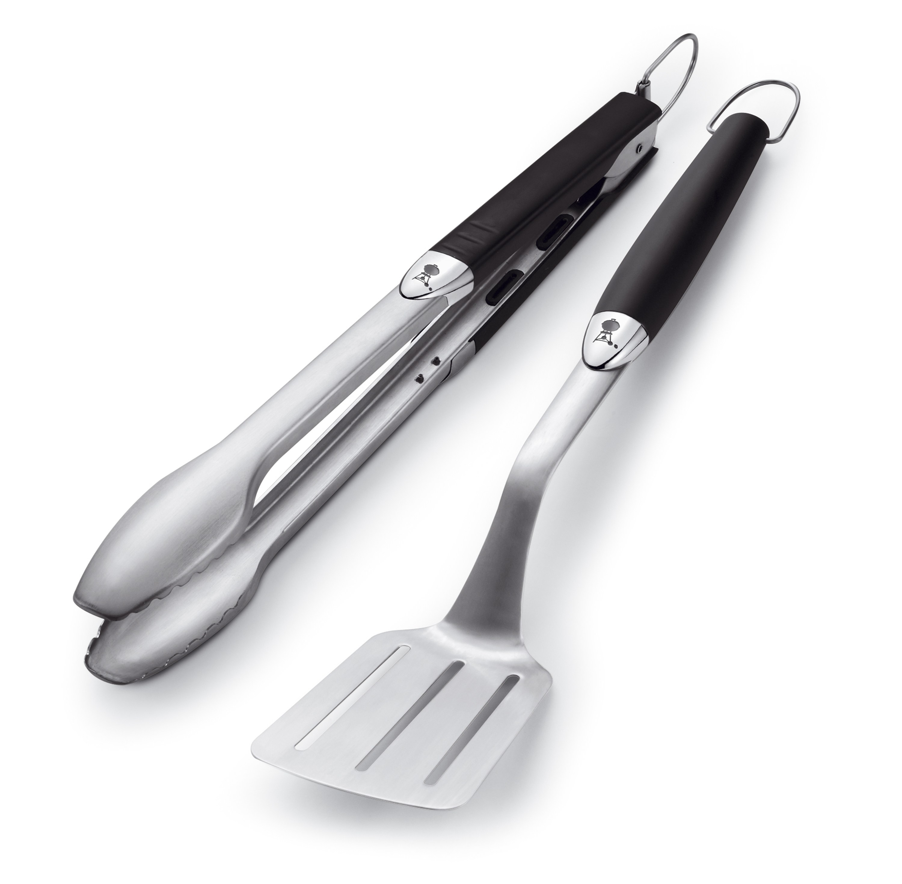 Tool set WEBER 6625 Premium 2-delig rvs zwart