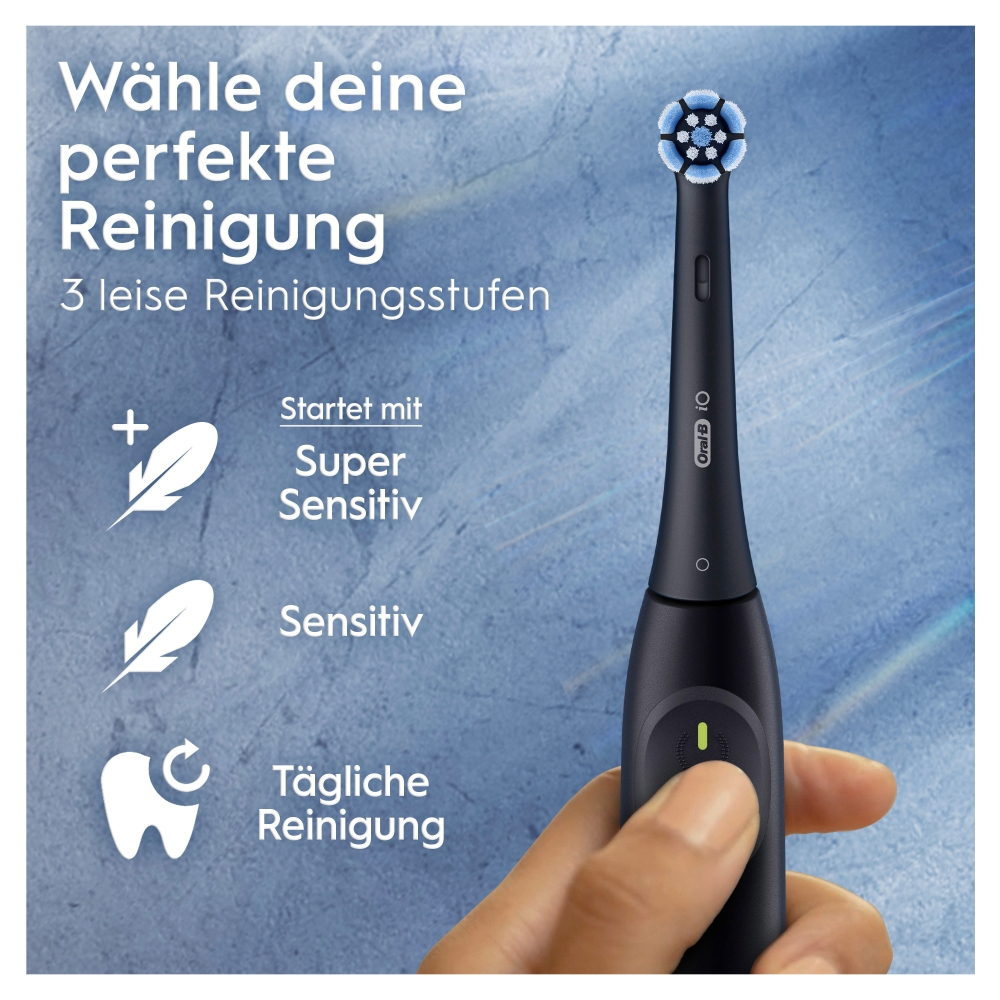 Elektrische tandenborstel ORAL-B 133536 iO series 2 / Duo: Night Black & Forest Green