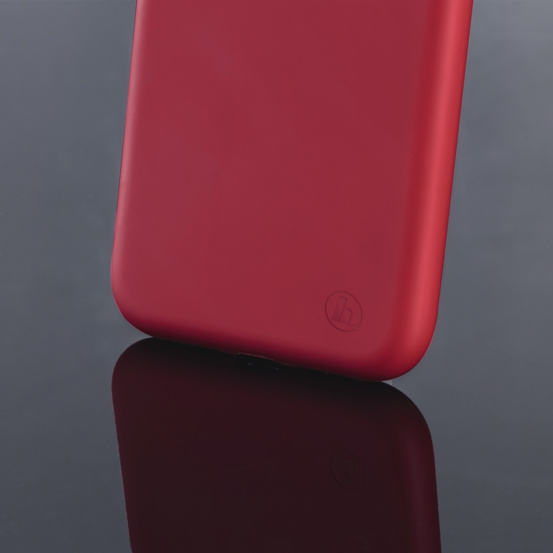 Cover  Finest Feel  voor Samsung Galaxy S21 (5G), rood
