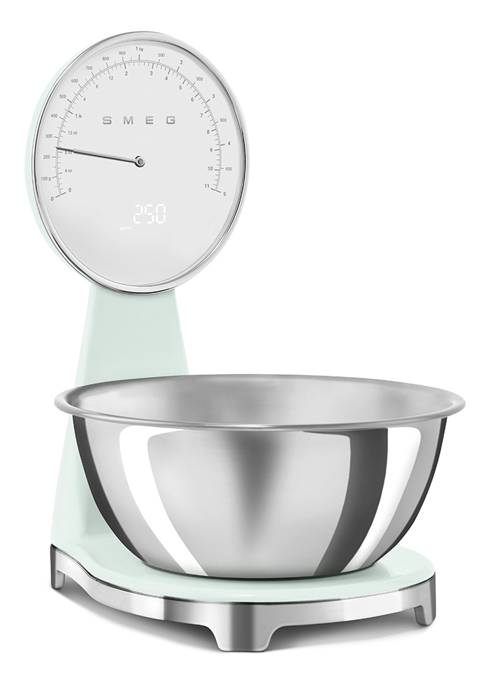 Keukenweegschaal SMEG KSF01PGWW  / pastelgroen