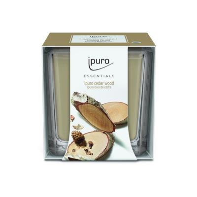 Geurkaars IPURO 26IFC1205 Essential Cedar Wood / 125gr