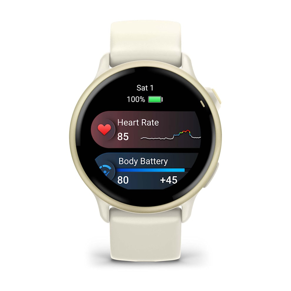Garmin Vivoactive 6 Bone/Lunar Gold